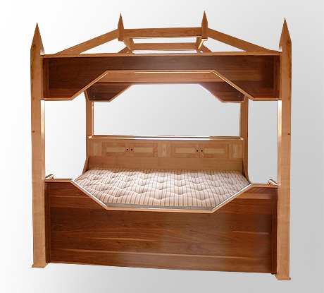 Contemporary Four Poster Bed